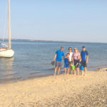 Charter passengers arrive for a swim/picnic on Jeremy Point